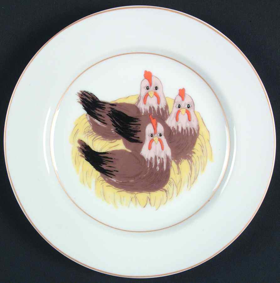 12 Days of Christmas Salad/Dessert Plate by American Atelier-1