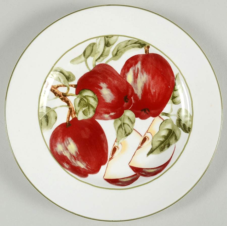 Apple Salad/Dessert Plate by American Atelier-1