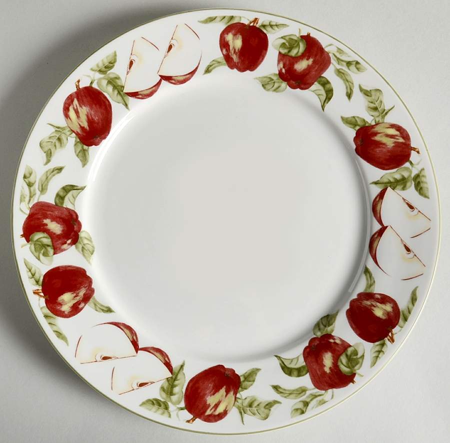 Apple Large Dinner Plate by American Atelier-1