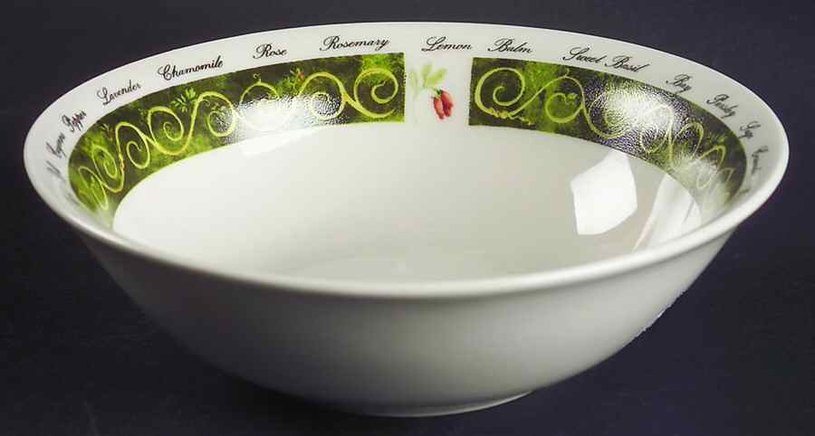 Bouquet Garni Cream Soup/Cereal Bowl by American Atelier-1