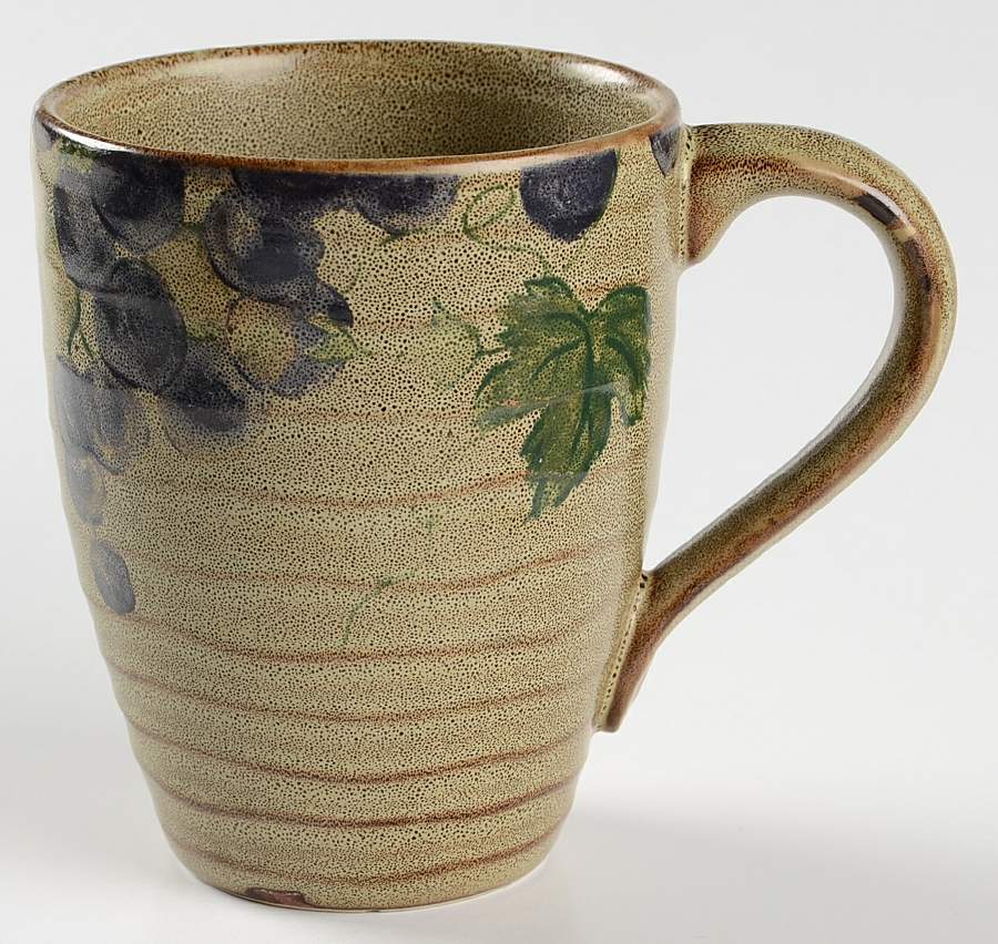 Grapevine Khaki Mug by 222 Fifth (PTS)-1