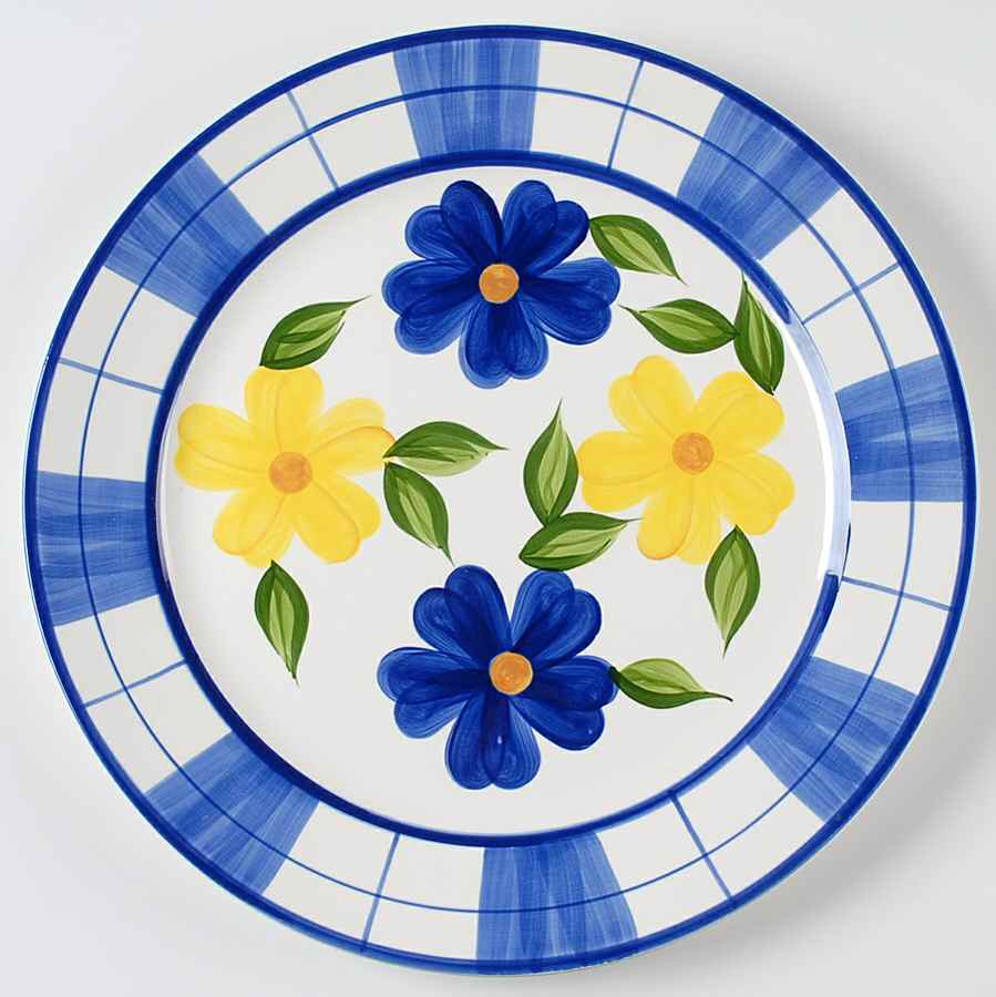 San Remo 14" Chop Plate (Round Platter) by A Step Beyond-1