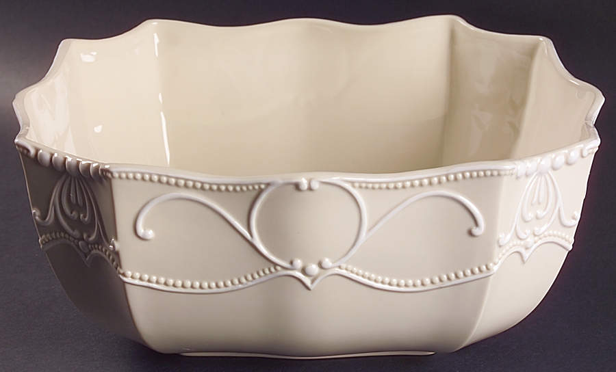 Aristocrat 11" Large Square Salad Serving Bowl by Ambiance-1