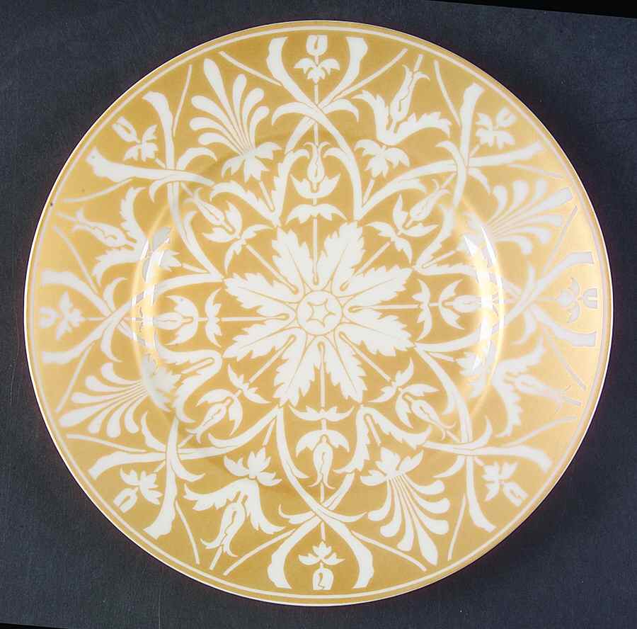 Vertoni Gold Mica Salad Plate by 222 Fifth (PTS)-1
