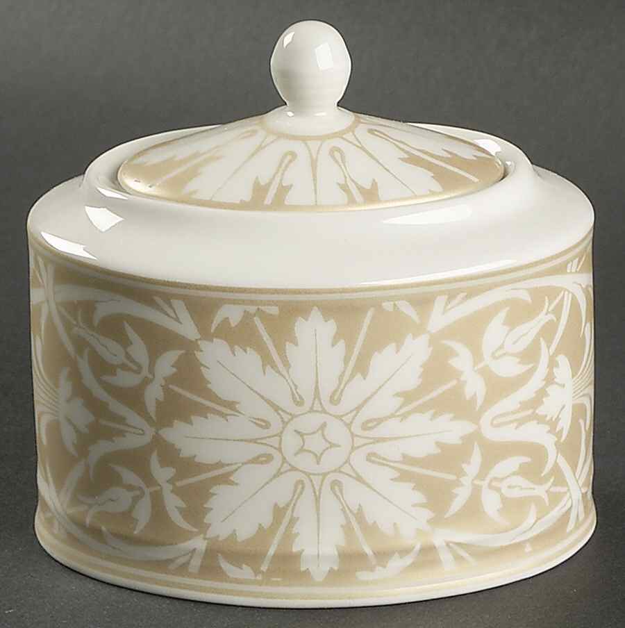 Vertoni Gold Mica Sugar Bowl & Lid by 222 Fifth (PTS)-1