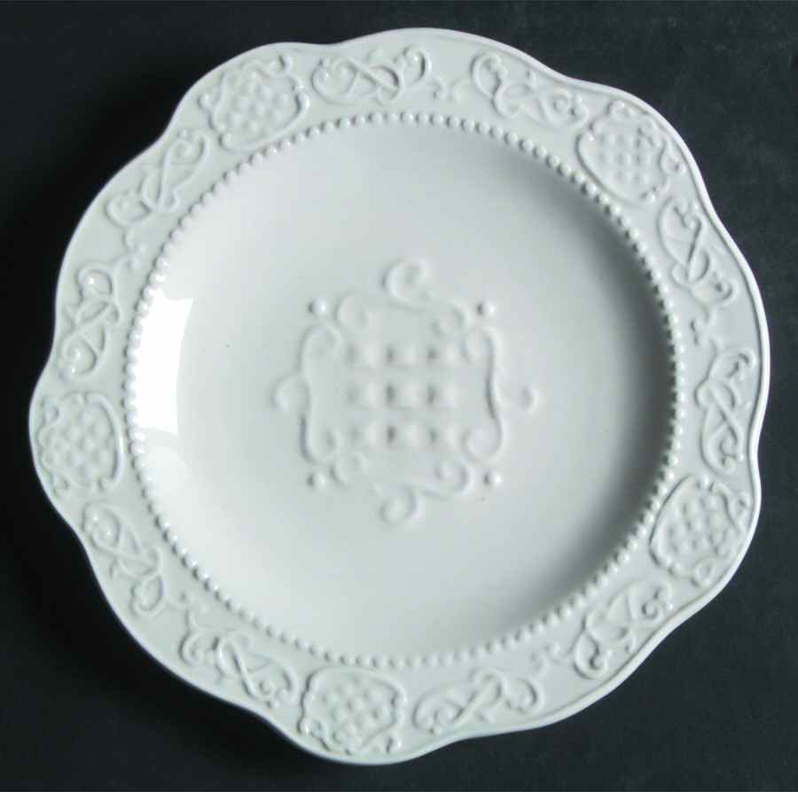 Empress White Salad/Dessert Plate by American Atelier-1