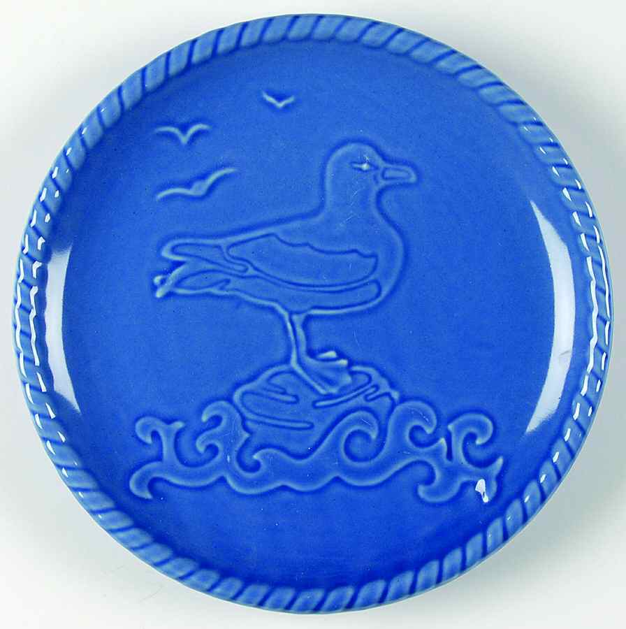 Nautical Blue Salad Plate by American Atelier-1