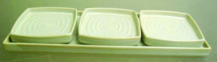Synergy Beige (4 Pc) Hors d'Oeuvres Set by American Atelier-1