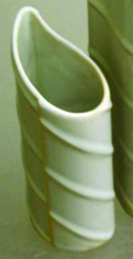 Synergy Beige 6" Vase by American Atelier-1