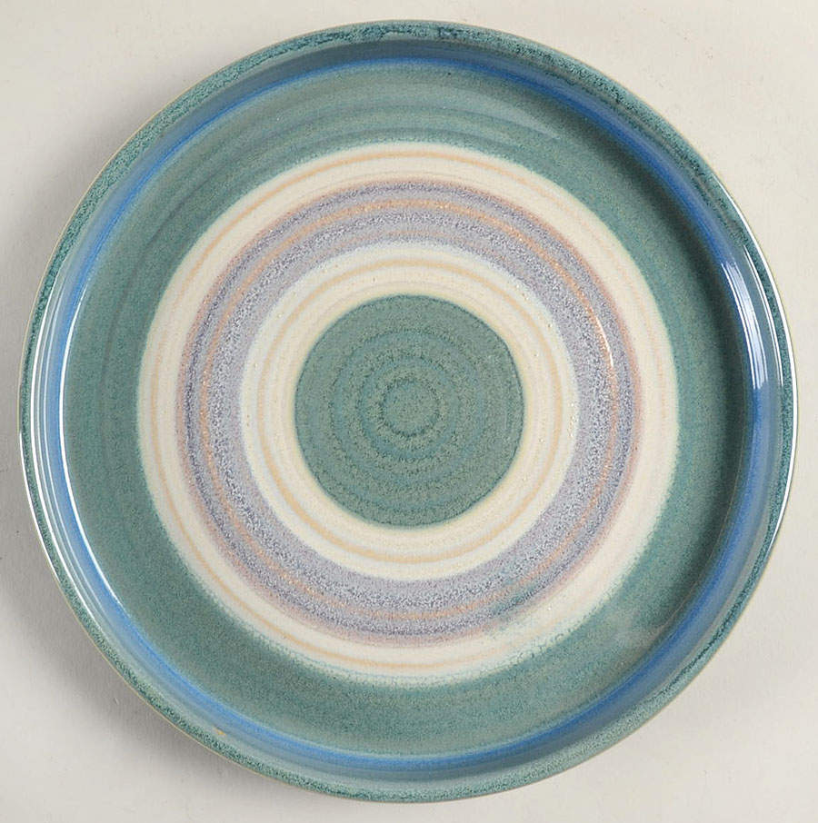 Synergy Stripes Salad Plate by American Atelier-1
