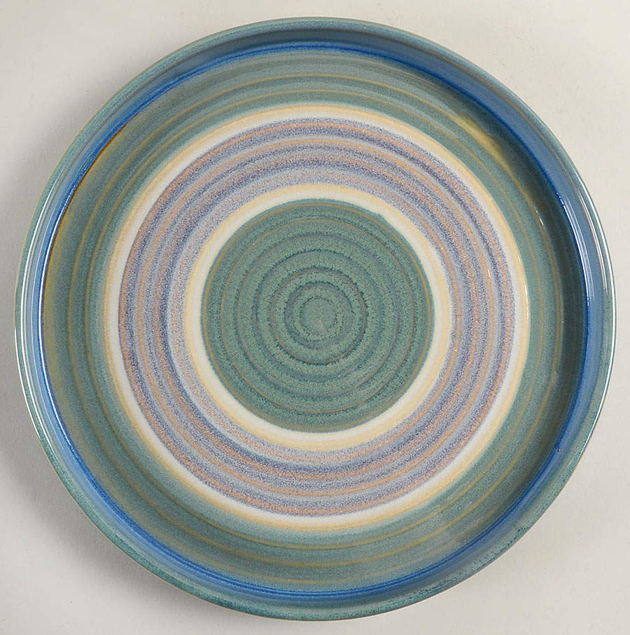 Synergy Stripes Dinner Plate by American Atelier-1