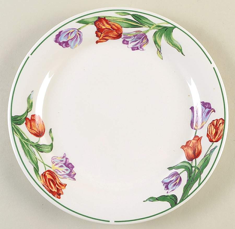 Tulip Dinner Plate by American Atelier-1
