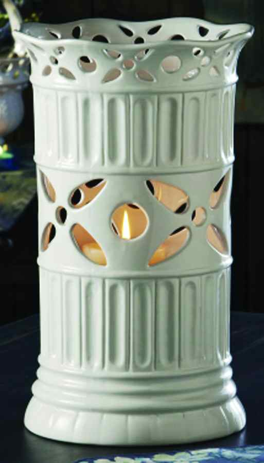 Aspen 14" 1-Piece Hurricane/Candle Lamp by American Atelier-1