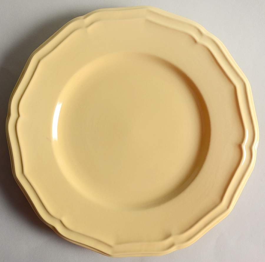 Margaux Yellow Dinner Plate by American Atelier-1