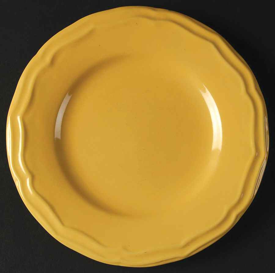 Margaux Yellow Salad/Dessert Plate by American Atelier-1