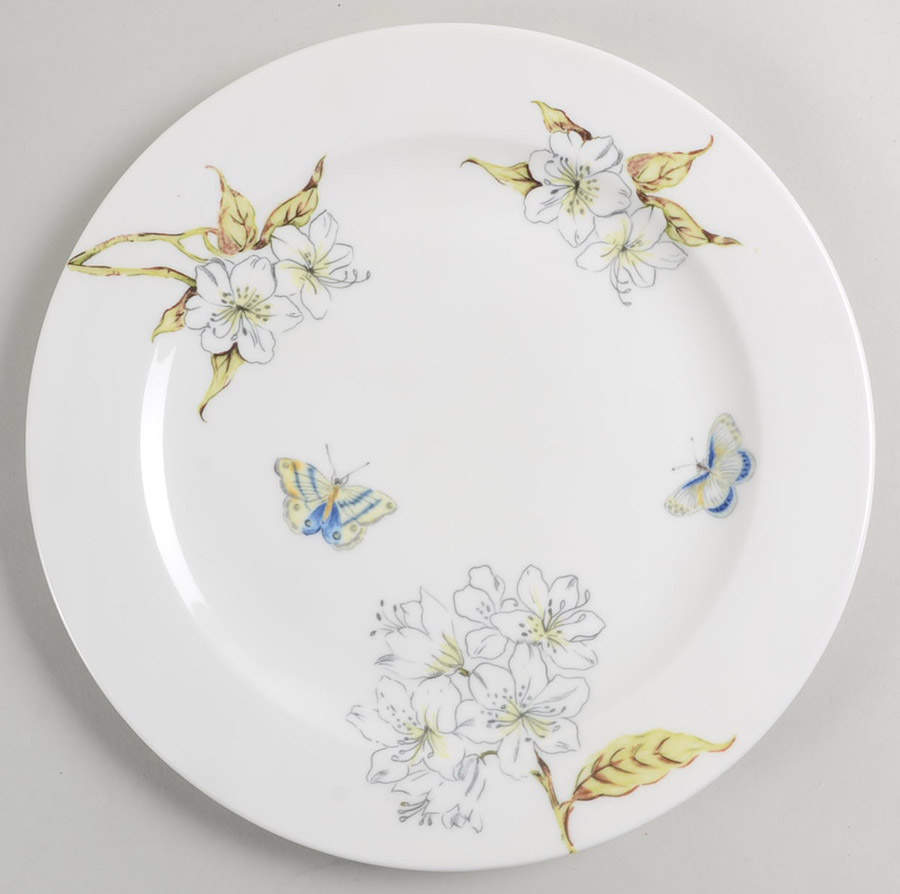 Butterfly Study Dinner Plate by Anthropologie-1