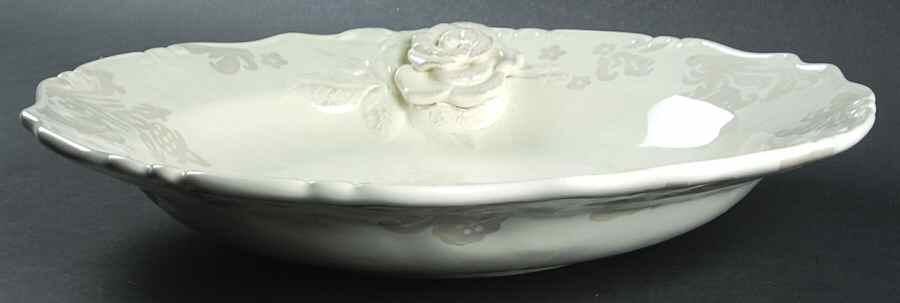 Anemone Rose 14" Round Serving Bowl by Ambiance-1