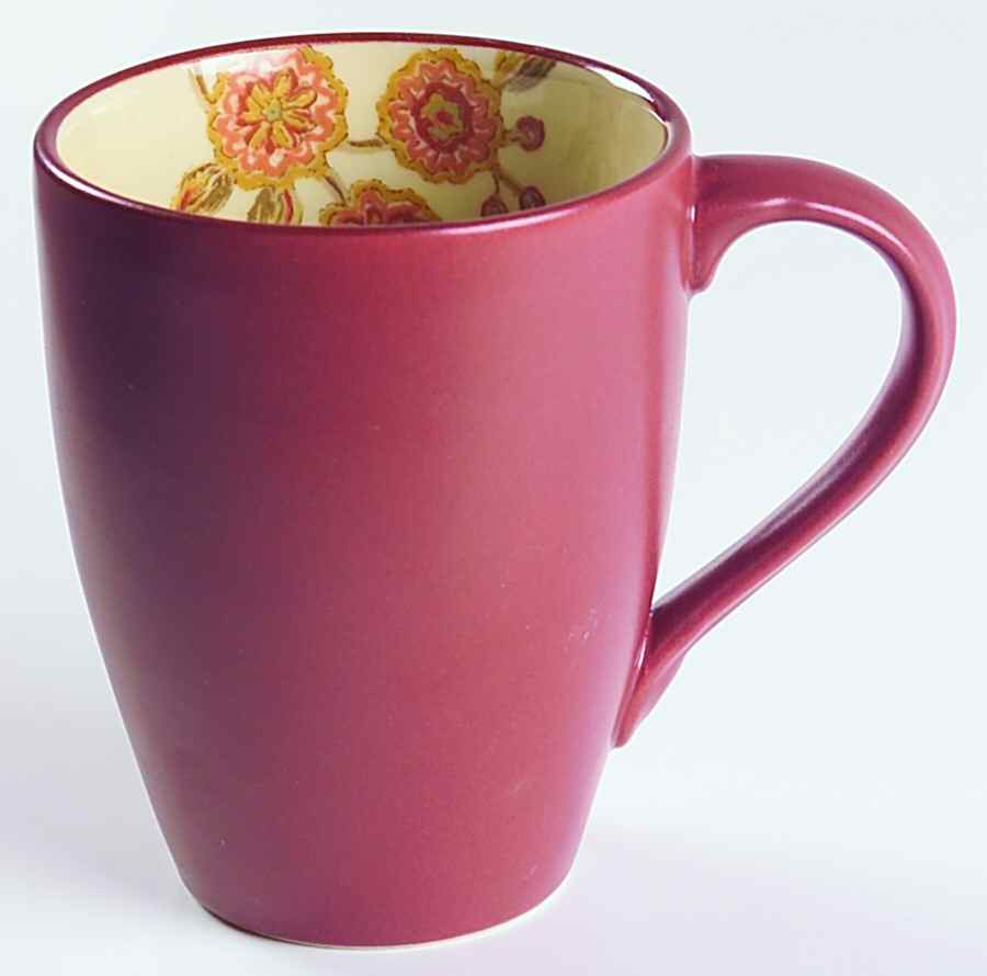 Jacobean Red Mug by 222 Fifth (PTS)-1