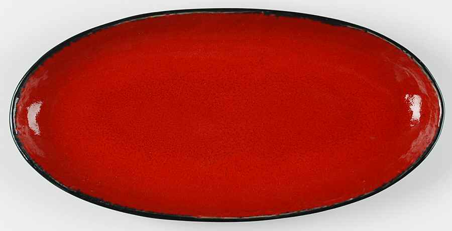 Lorenza 15" Oval Serving Platter by Artland-1