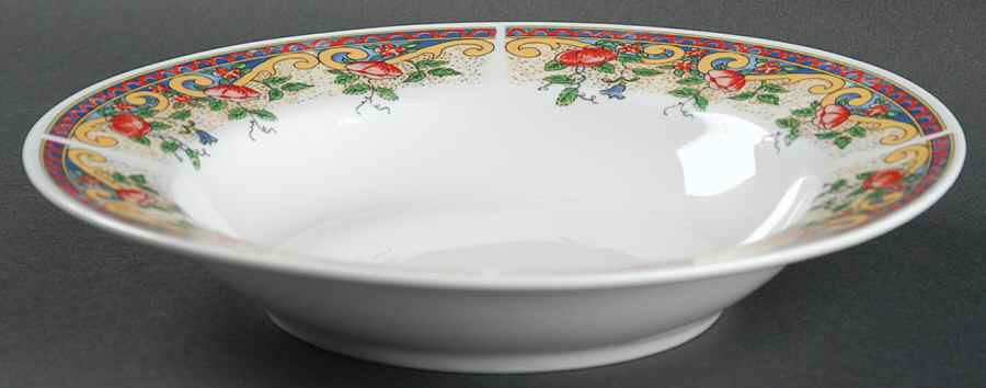 Rooster (Round, 5229) Rim Soup Bowl by American Atelier-1