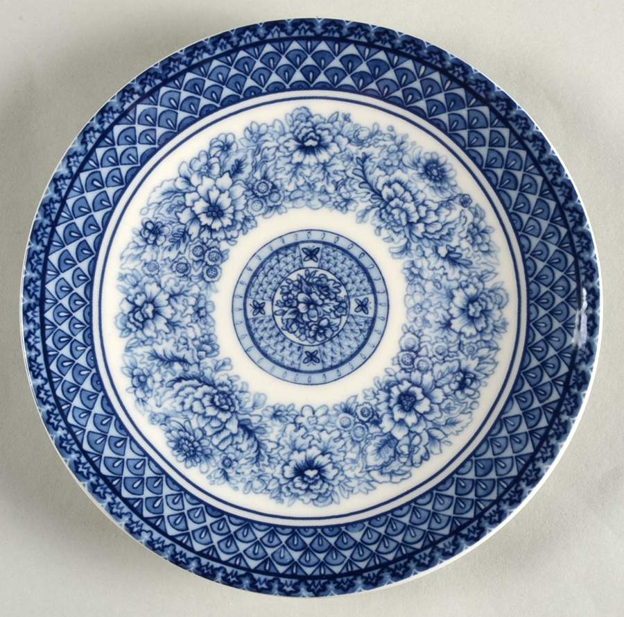 Blue Dynasty Appetizer Plate by 222 Fifth (PTS)-1
