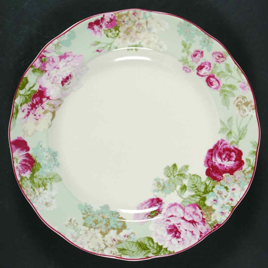 English Rose Dinner Plate by 222 Fifth (PTS)-1