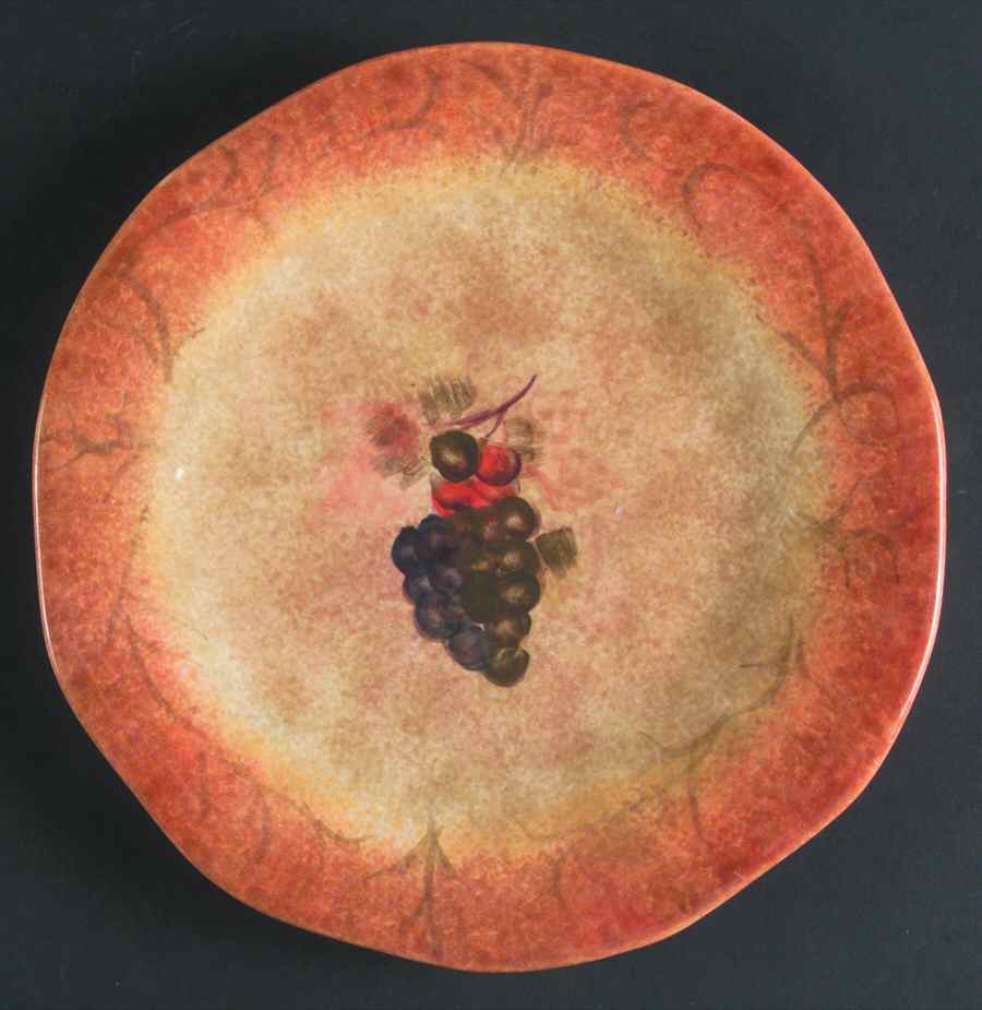 Grappa Salad/Dessert Plate by 222 Fifth (PTS)-1
