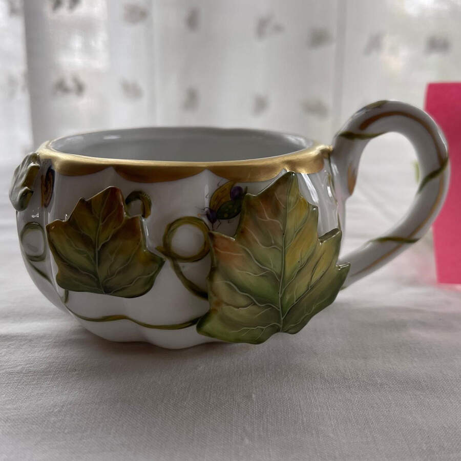 Afternoon Tea Party Flat Cup by Anna Weatherley-1