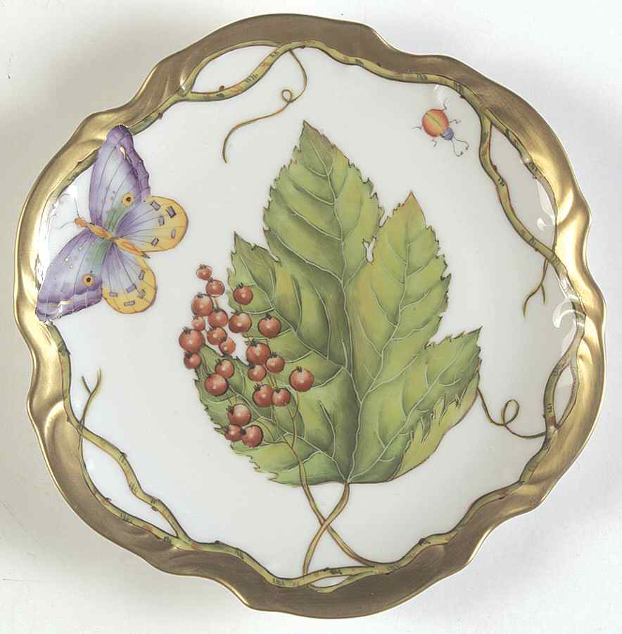 Wildberry Red Bread & Butter Plate by Anna Weatherley-1