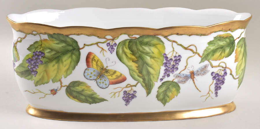 Wildberry Lavender Oval Cachepot by Anna Weatherley-1