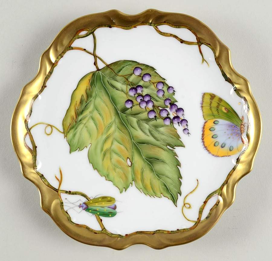 Wildberry Lavender Bread & Butter Plate by Anna Weatherley-1