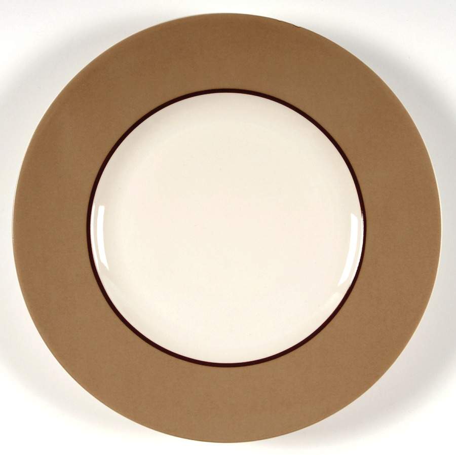 Symphony Taupe Salad/Dessert Plate by 222 Fifth (PTS)-1