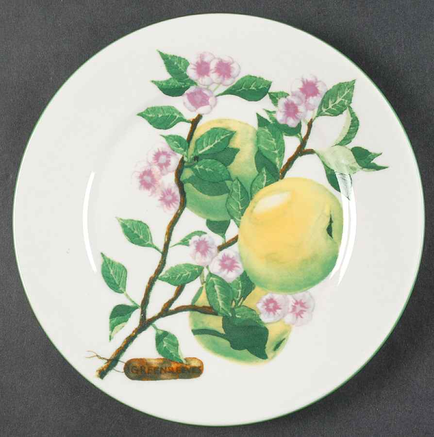 Apple Blossom Salad/Dessert Plate by American Atelier-1