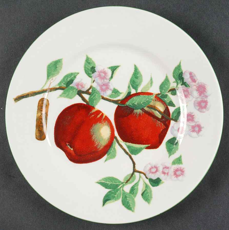 Apple Blossom Salad/Dessert Plate by American Atelier-1