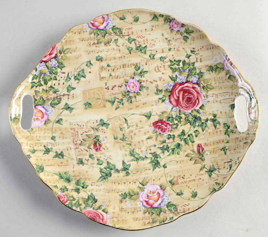 Melody Handled Cake Plate by American Atelier-1