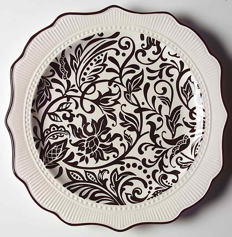 Sonnet Dinner Plate by American Atelier-1