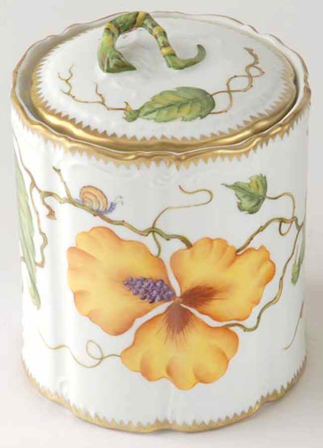 Studio Collection (Florals) Biscuit Box & Lid by Anna Weatherley-1