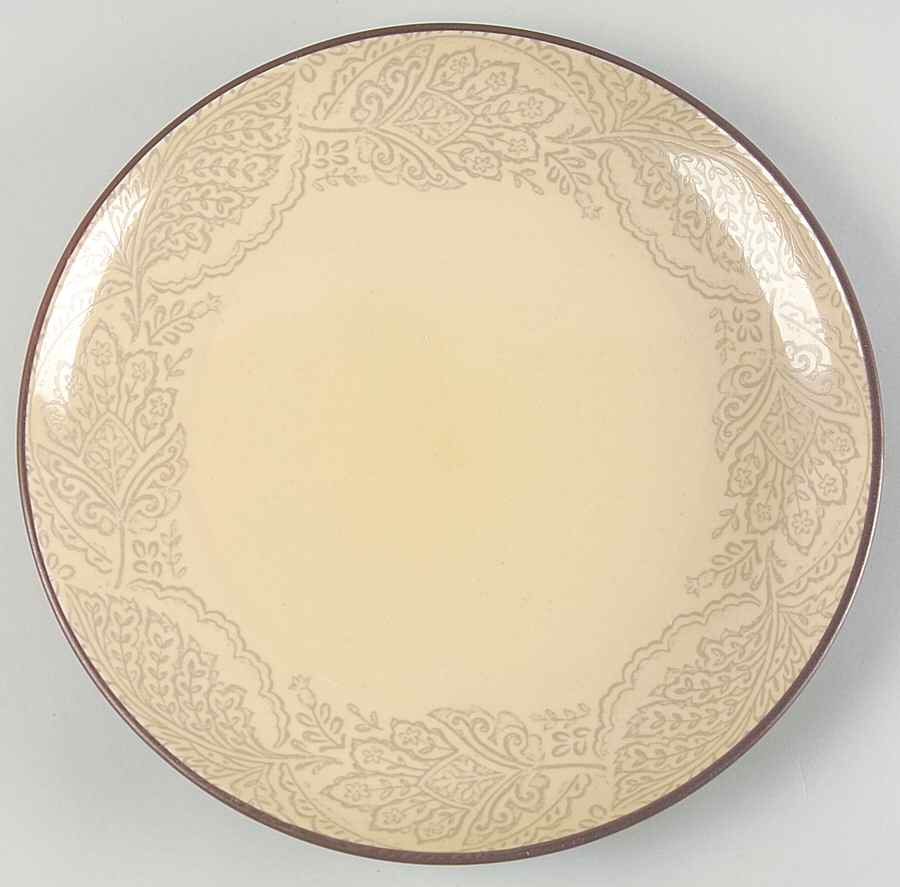 Chandi Vanilla Dinner Plate by 222 Fifth (PTS)-1