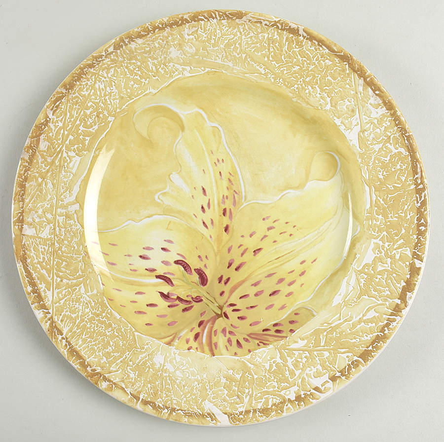 Artist's Garden Dinner Plate by 222 Fifth (PTS)-1