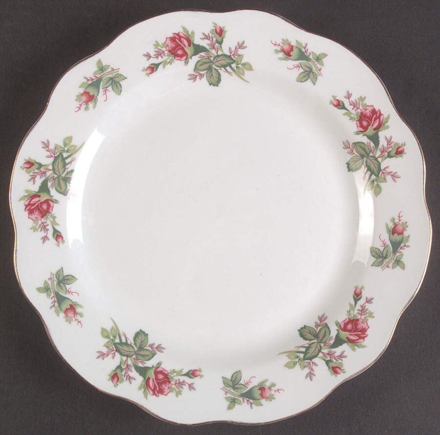 Rosebud Dinner Plate by Allied Design-1
