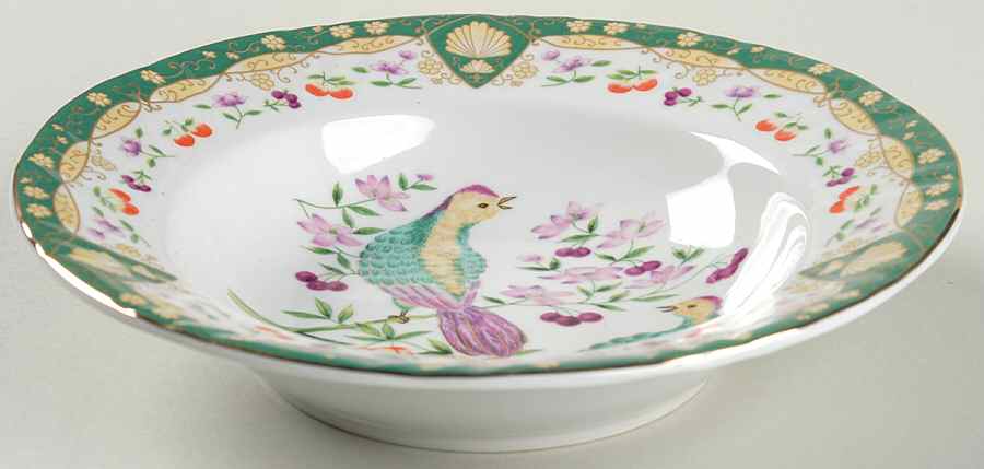 Paradise Rim Soup Bowl by American Atelier-1