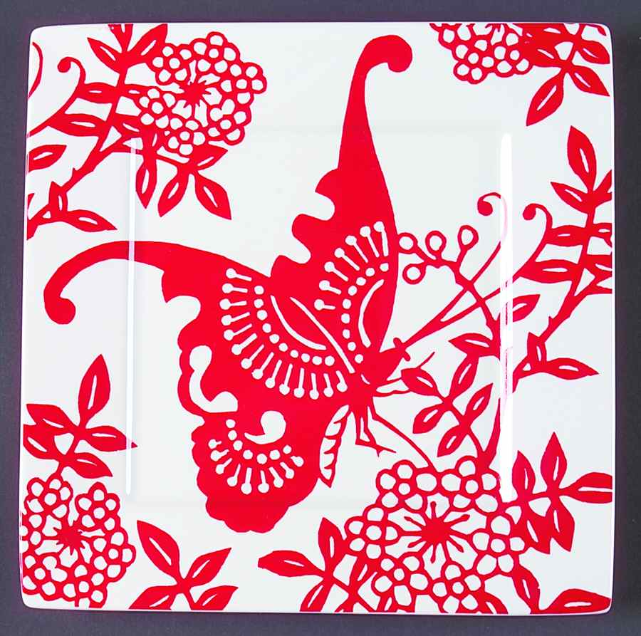 Kirigami Salad Plate by 222 Fifth (PTS)-1