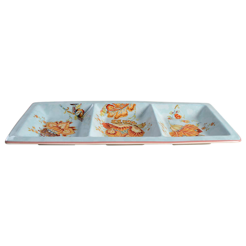 Gabrielle 3 Part Rectangular Divided Server by 222 Fifth (PTS)-1