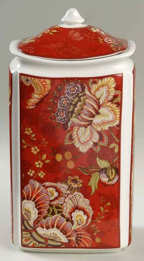 Gabrielle Large Canister & Lid by 222 Fifth (PTS)-1