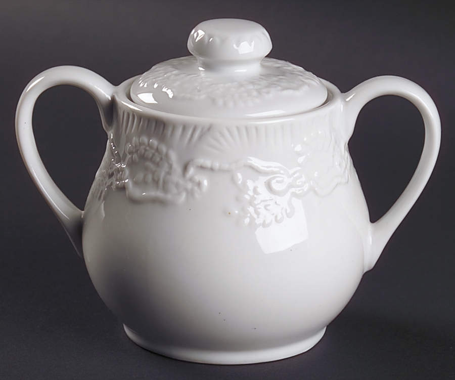 Meredith Sugar Bowl & Lid by American Living-1