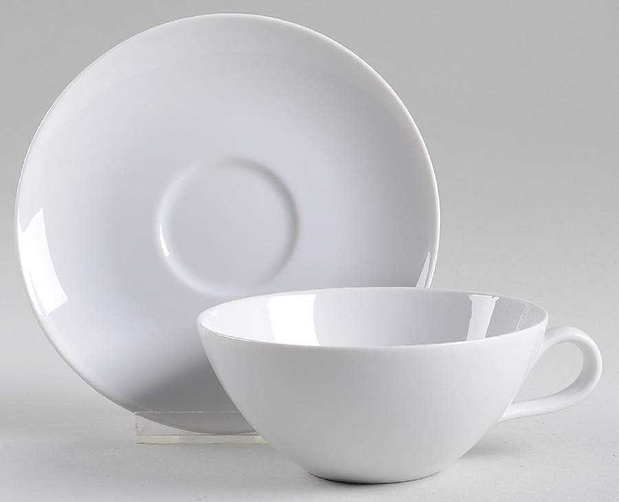Mami Flat Cup & Saucer Set by Alessi-1