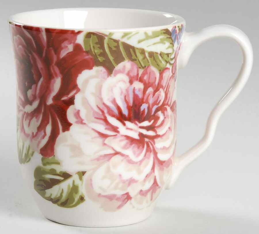 Heidi White Mug by 222 Fifth (PTS)-1