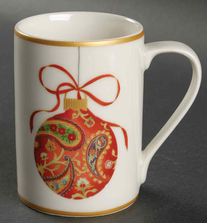 Paisley Ornaments Mug by 222 Fifth (PTS)-1