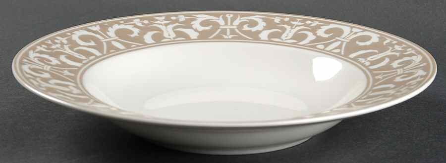 Vertoni Pewter Large Rim Soup Bowl by 222 Fifth (PTS)-1