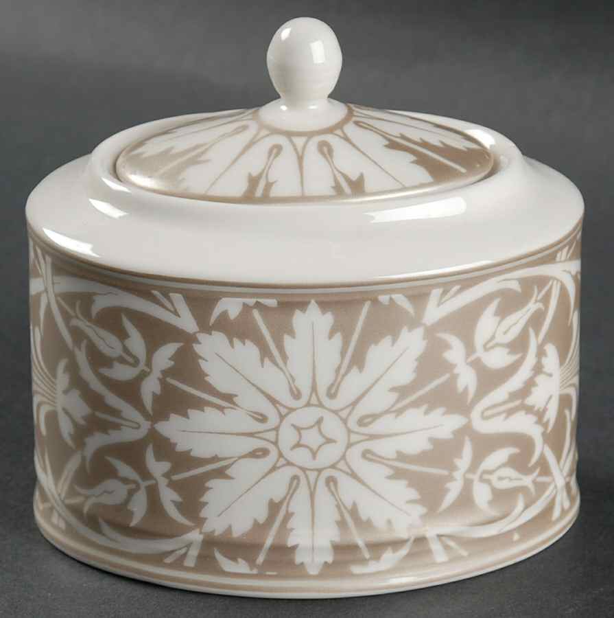Vertoni Pewter Sugar Bowl & Lid by 222 Fifth (PTS)-1
